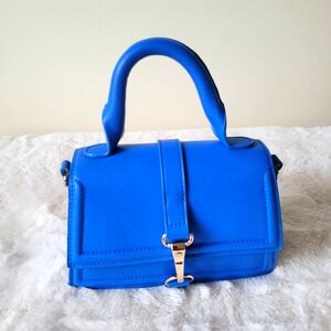 H&M blue purse